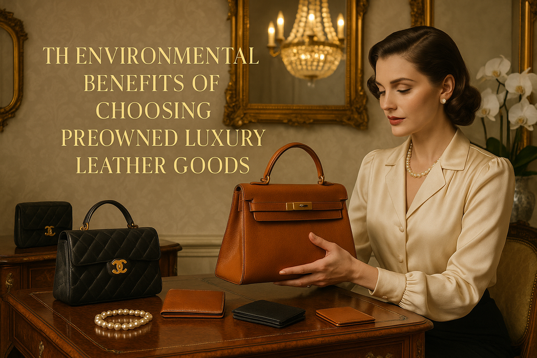 The Environmental Benefits of Choosing Preowned Luxury Leather Goods