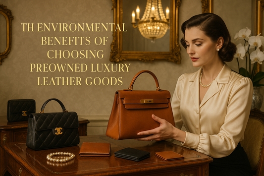 The Environmental Benefits of Choosing Preowned Luxury Leather Goods