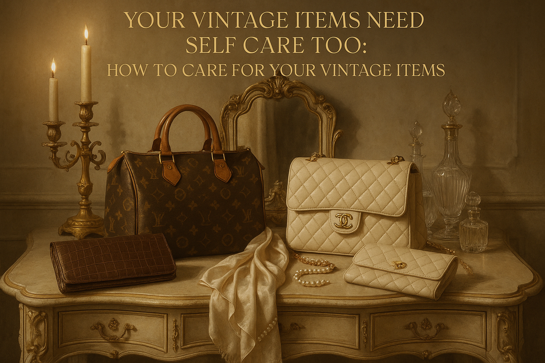 Your Vintage Items Need Self Care Too: How To Care For Your Vintage Items