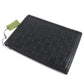 GUCCI Clutch bag 646449 Main: Leather black mens Used Authentic