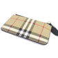 BURBERRY Coin case 8058472 Leather, PVCArchive Beige mens Used Authentic