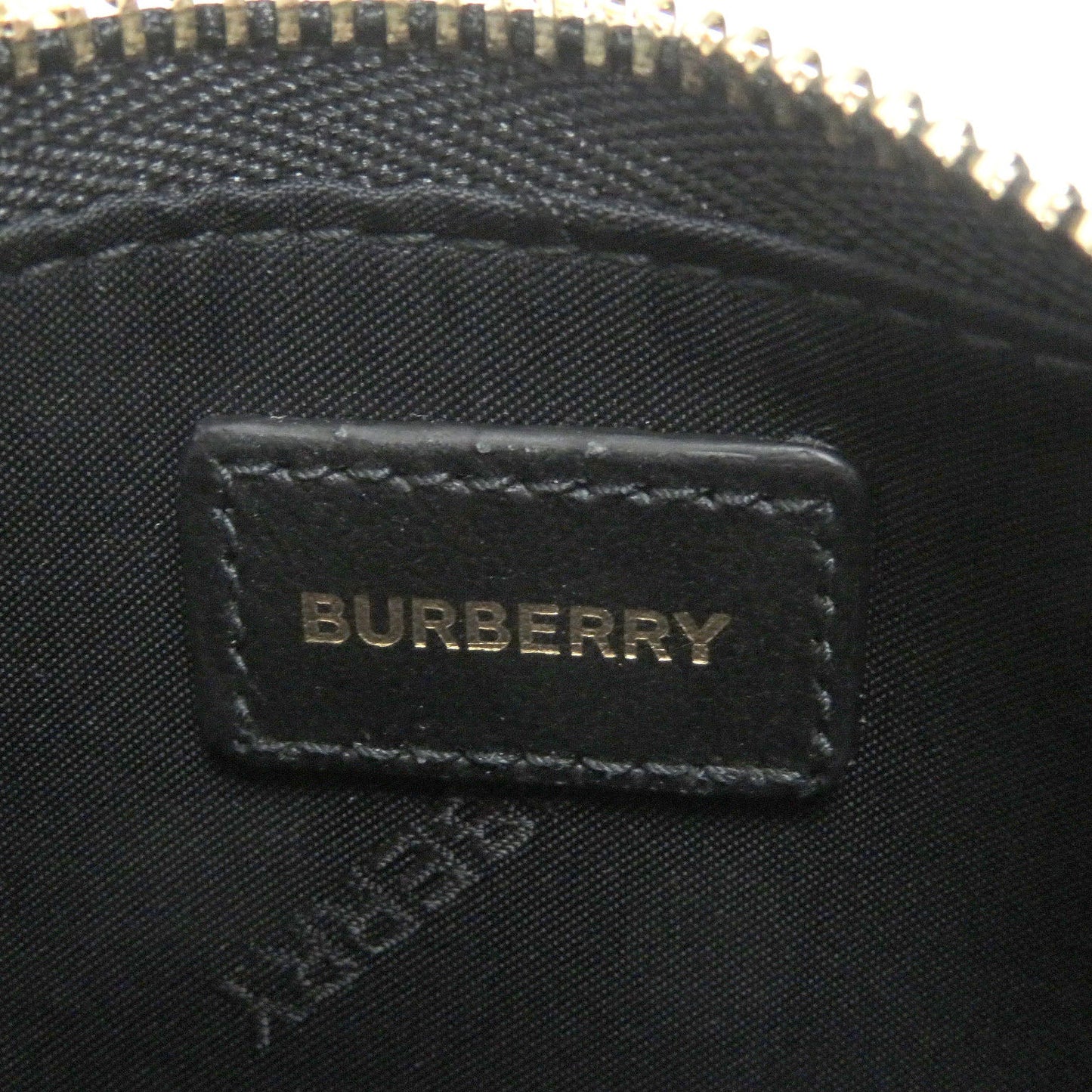 BURBERRY Coin case 8058472 Leather, PVCArchive Beige mens Used Authentic