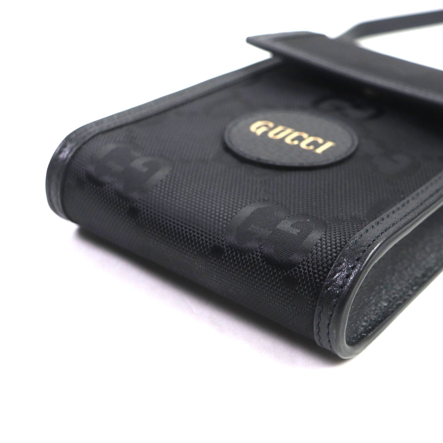 GUCCI Shoulder Bag 625599 Main: Nylon, Main: Leather black Off the Grid Mini mens Used Authentic