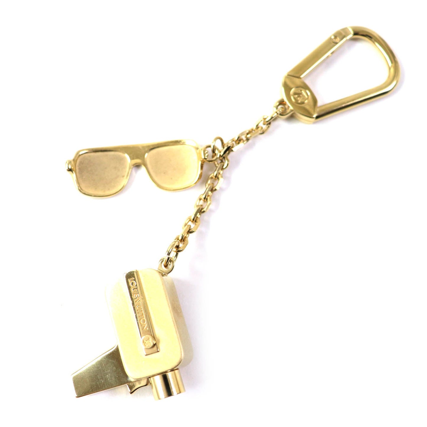 LOUIS VUITTON Bag charm M65383 metal gold Porte Cres Cannes Women(Unisex) Used Authentic