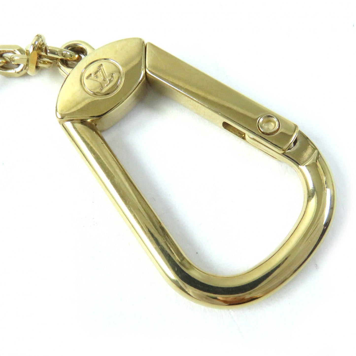 LOUIS VUITTON Bag charm M65383 metal gold Porte Cres Cannes Women(Unisex) Used Authentic