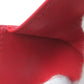 BURBERRY Tri-fold wallet Main: Leather Red Women Used Authentic
