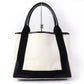 BALENCIAGA Handbag 339933 Main: Cotton canvas, calfskin beige Small cabas Women Used Authentic