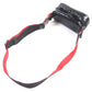 Christian Louboutin Sling bag 1215059 Crocodile embossed leather, gunmetal Black red Blaster mens Used Authentic