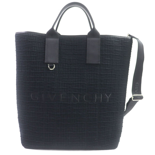 GIVENCHY Tote Bag Canvas, Leather black G ESSEN TIALS G ESSEN TIALS mens(Unisex) Used Authentic