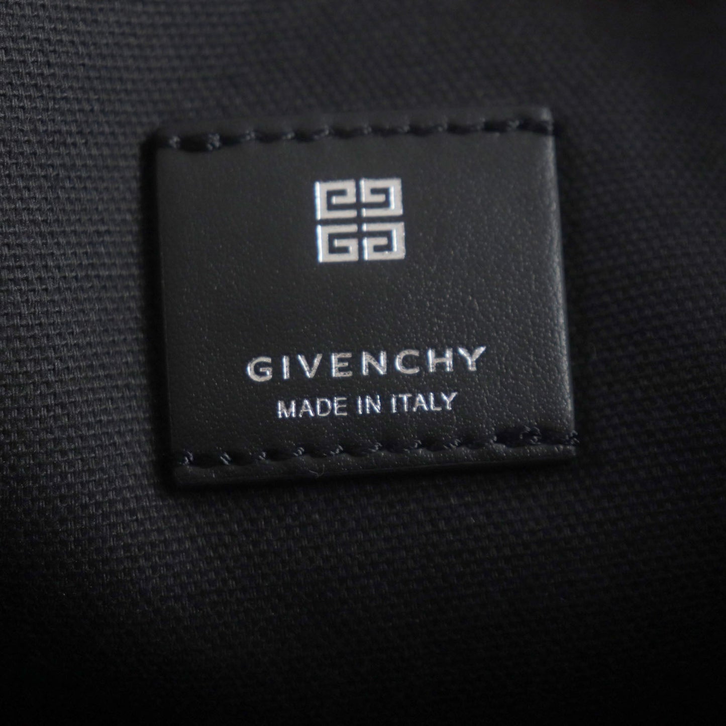 GIVENCHY Tote Bag Canvas, Leather black G ESSEN TIALS G ESSEN TIALS mens(Unisex) Used Authentic