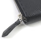 FENDI Long Wallet Purse 7M0210 Main: Leather black Celeria mens Used Authentic