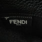 FENDI Long Wallet Purse 7M0210 Main: Leather black Celeria mens Used Authentic