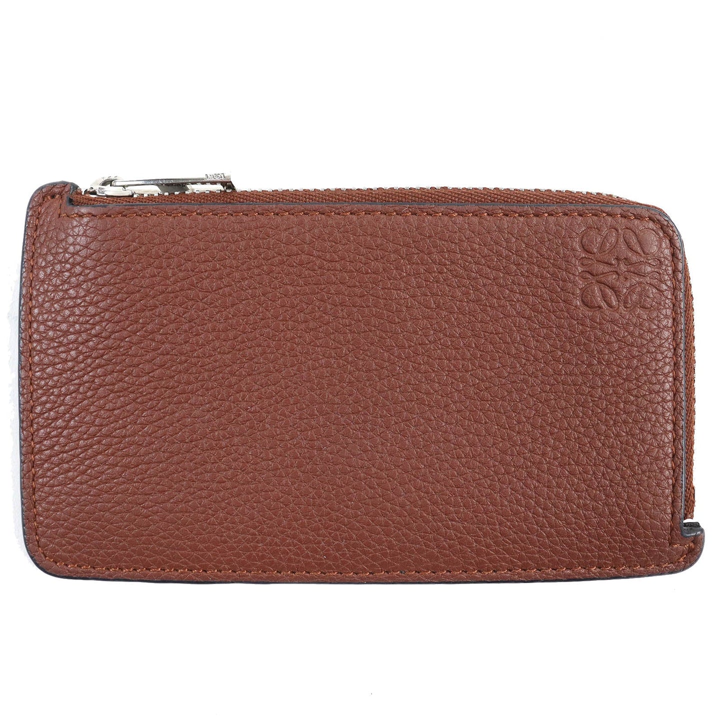 LOEWE Coin case C660Z40X05 Main: Leather Brown Women Used Authentic