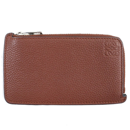 LOEWE Coin case C660Z40X05 Main: Leather Brown Women Used Authentic