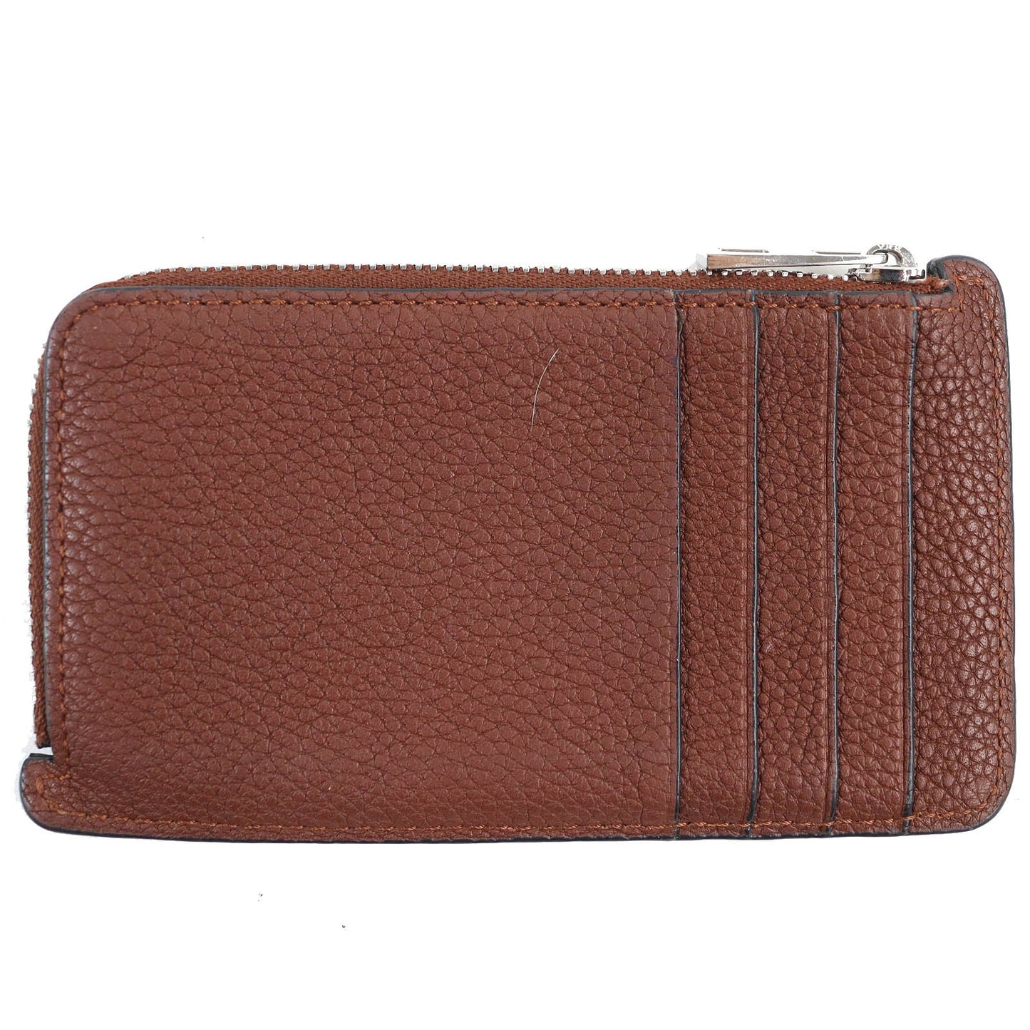 LOEWE Coin case C660Z40X05 Main: Leather Brown Women Used Authentic