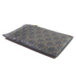 CELINE Coin case 10B682CAM PVC Brown black Triomphe