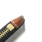 CELINE Coin case 10B682CAM PVC Brown black Triomphe