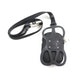 PRADA Pouch 1ZT016 Main: Nylon, Part: Rubber black Women Used Authentic