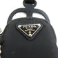 PRADA Pouch 1ZT016 Main: Nylon, Part: Rubber black Women Used Authentic