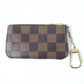 LOUIS VUITTON Coin case N62658 Main: Damier canvas Brown Card Key case Key holder Pochette Cle mens(Unisex) Used Authentic
