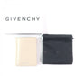 GIVENCHY Bifold Wallet BK608MK1T4 Main: Leather Beige black Classic 4G Card Boulder mens Used Authentic