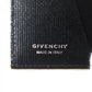 GIVENCHY Bifold Wallet BK608MK1T4 Main: Leather Beige black Classic 4G Card Boulder mens Used Authentic