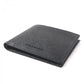BURBERRY Bill Compartment Leather black Nova Check mens Used Authentic