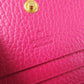 GUCCI Bifold Wallet 456126 Main: Leather pink Women Used Authentic