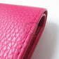 GUCCI Bifold Wallet 456126 Main: Leather pink Women Used Authentic