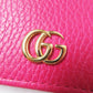 GUCCI Bifold Wallet 456126 Main: Leather pink Women Used Authentic