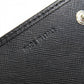 PRADA Long Wallet Purse M608A Main: Saffiano leather black Women Used Authentic