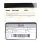 PRADA Long Wallet Purse M608A Main: Saffiano leather black Women Used Authentic