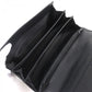 PRADA Long Wallet Purse M608A Main: Saffiano leather black Women Used Authentic