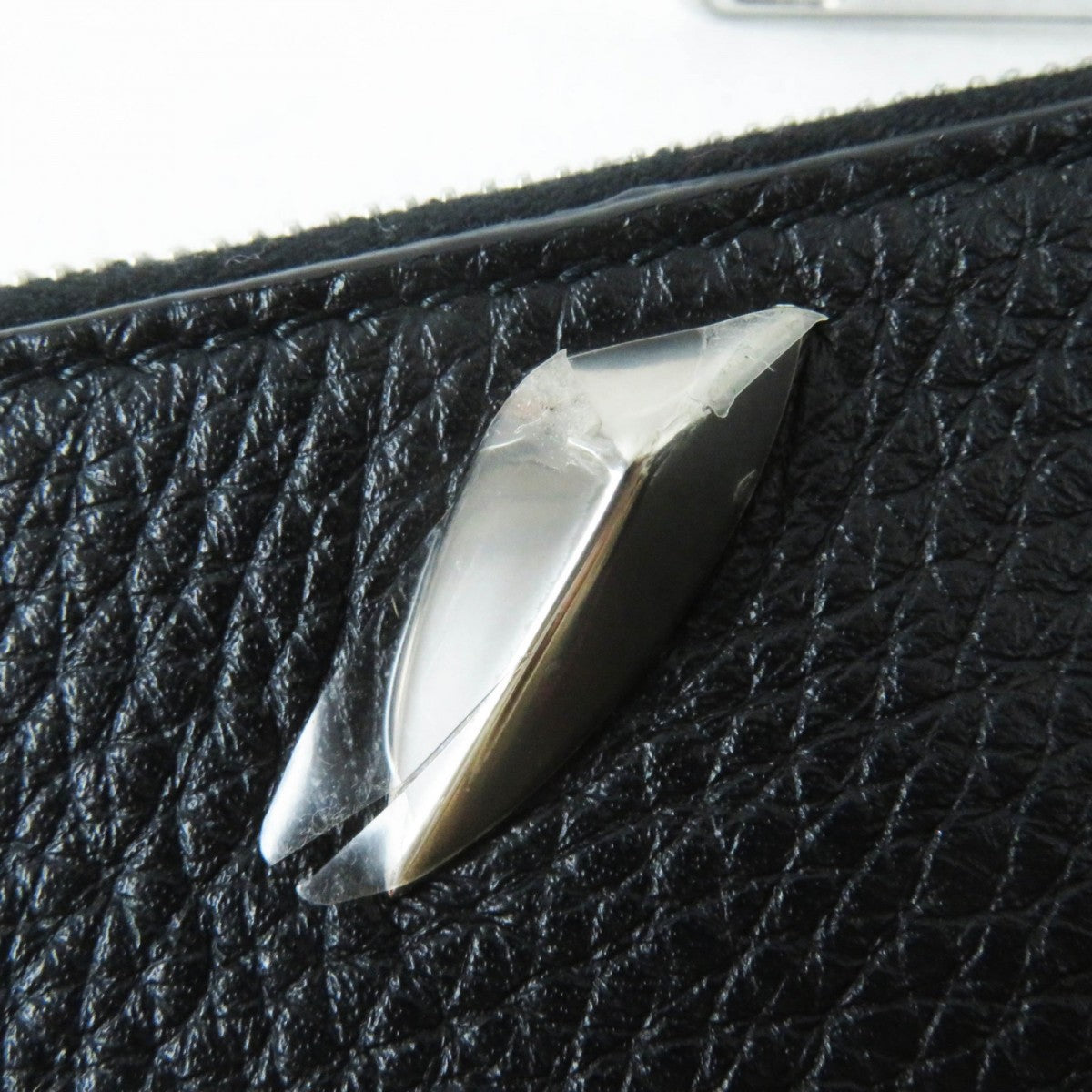 FENDI Coin case Main: Leather yellow Bugseye Women Used Authentic
