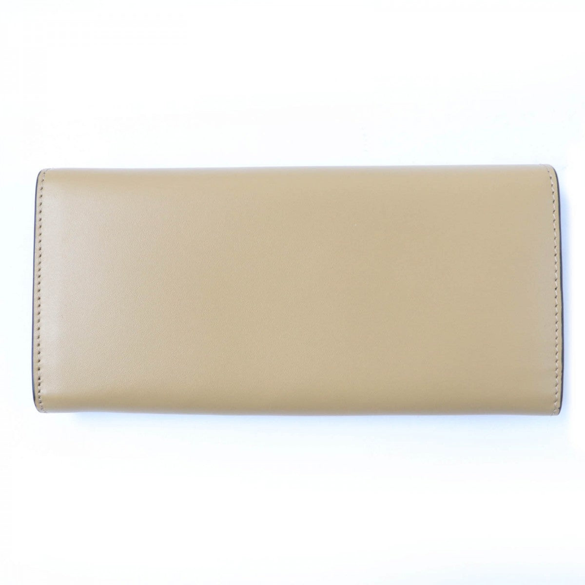 FENDI Long Wallet Purse 8M0251 Main: Leather Beige brown Women Used Authentic