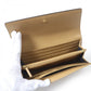 FENDI Long Wallet Purse 8M0251 Main: Leather Beige brown Women Used Authentic