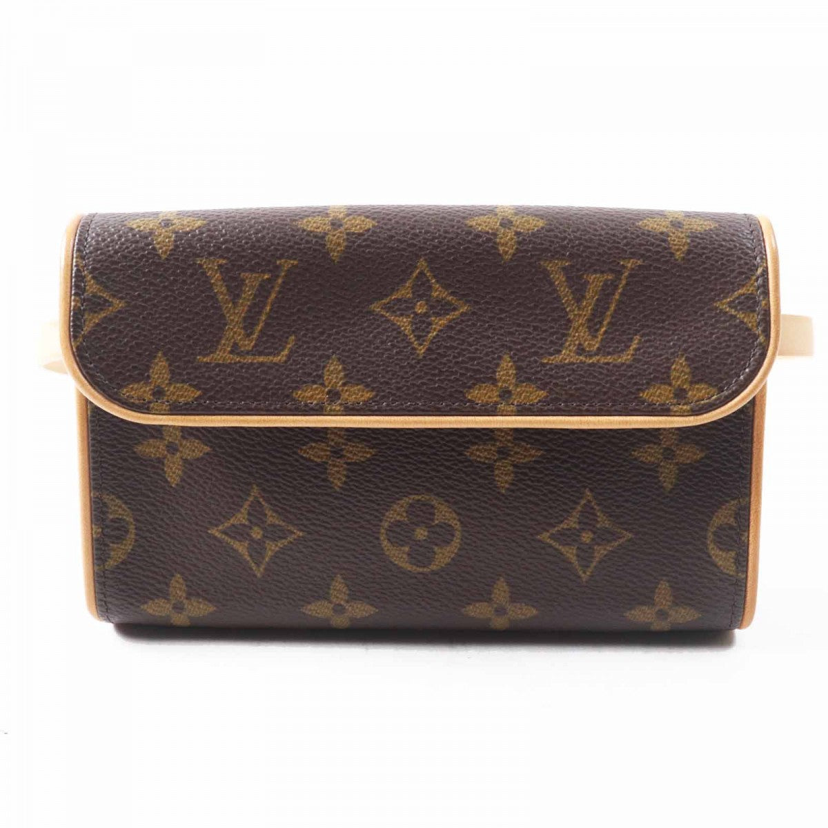 LOUIS VUITTON Waist bag M51855 Monogram canvas Brown Pochette Florentine XS