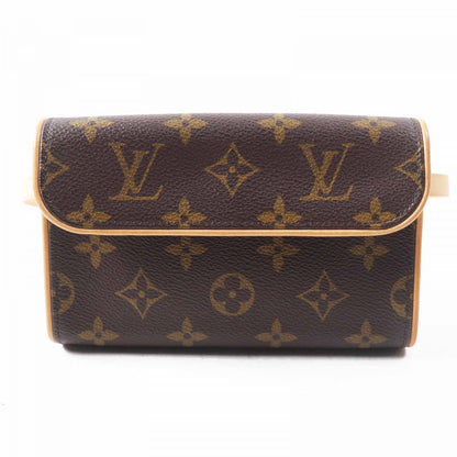 LOUIS VUITTON Waist bag M51855 Monogram canvas Brown Pochette Florentine XS