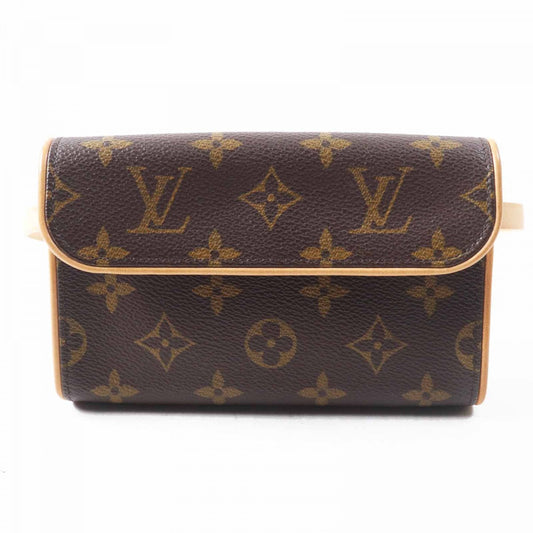 LOUIS VUITTON Waist bag M51855 Monogram canvas Brown Pochette Florentine XS