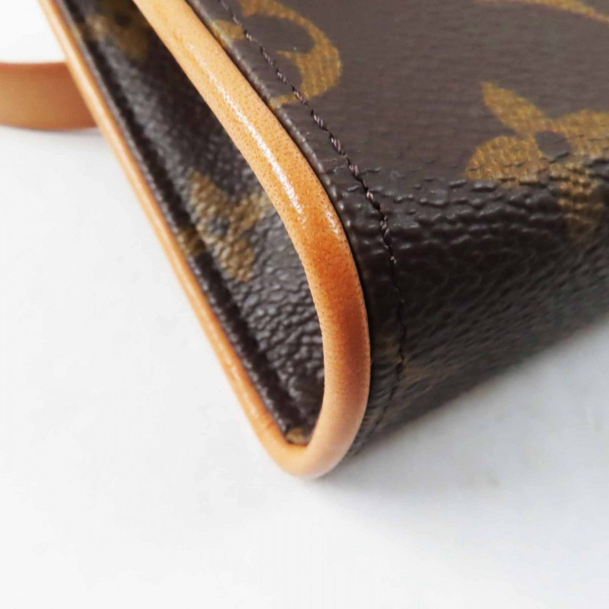 LOUIS VUITTON Waist bag M51855 Monogram canvas Brown Pochette Florentine XS
