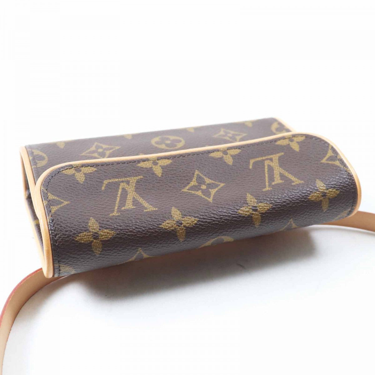 LOUIS VUITTON Waist bag M51855 Monogram canvas Brown Pochette Florentine XS