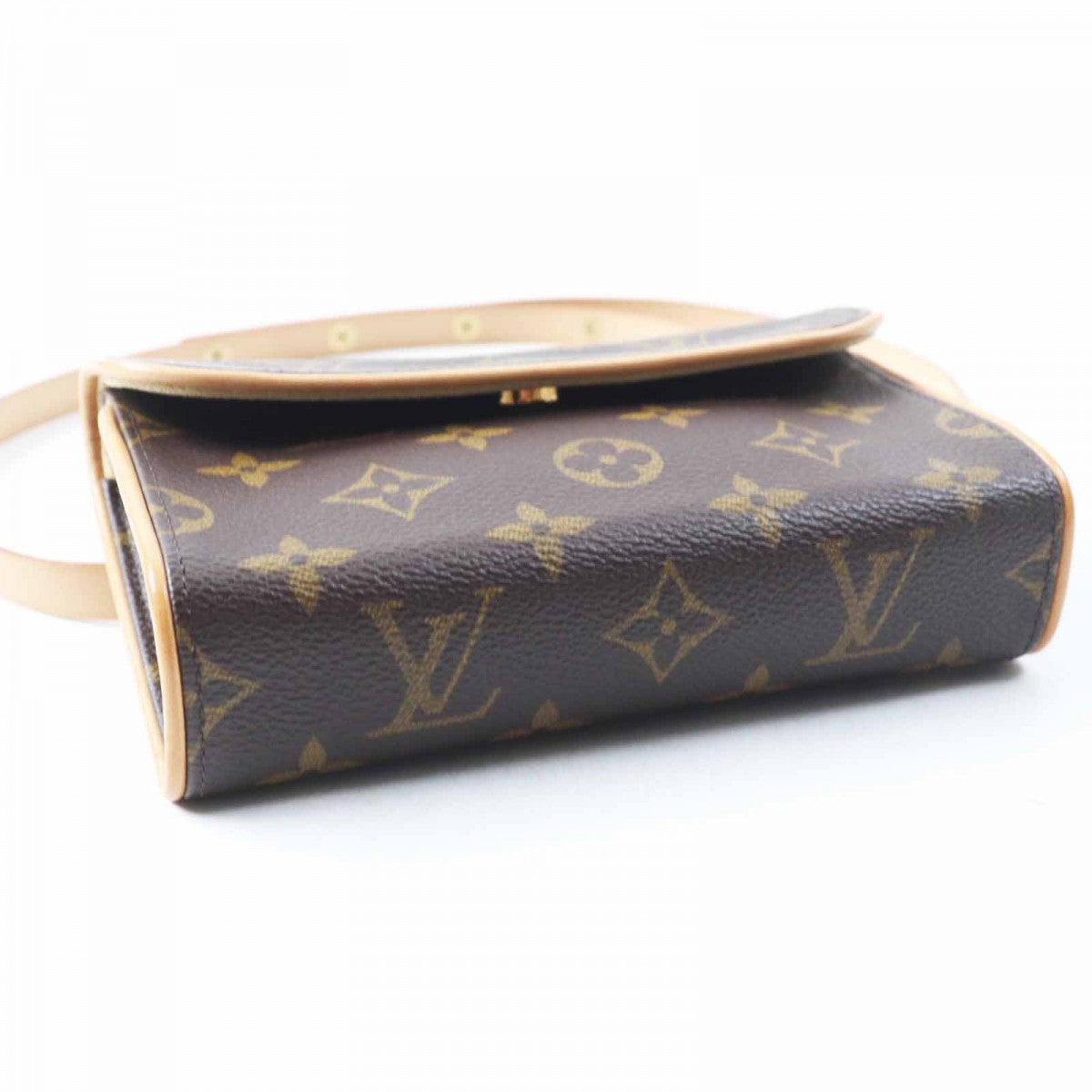 LOUIS VUITTON Waist bag M51855 Monogram canvas Brown Pochette Florentine XS