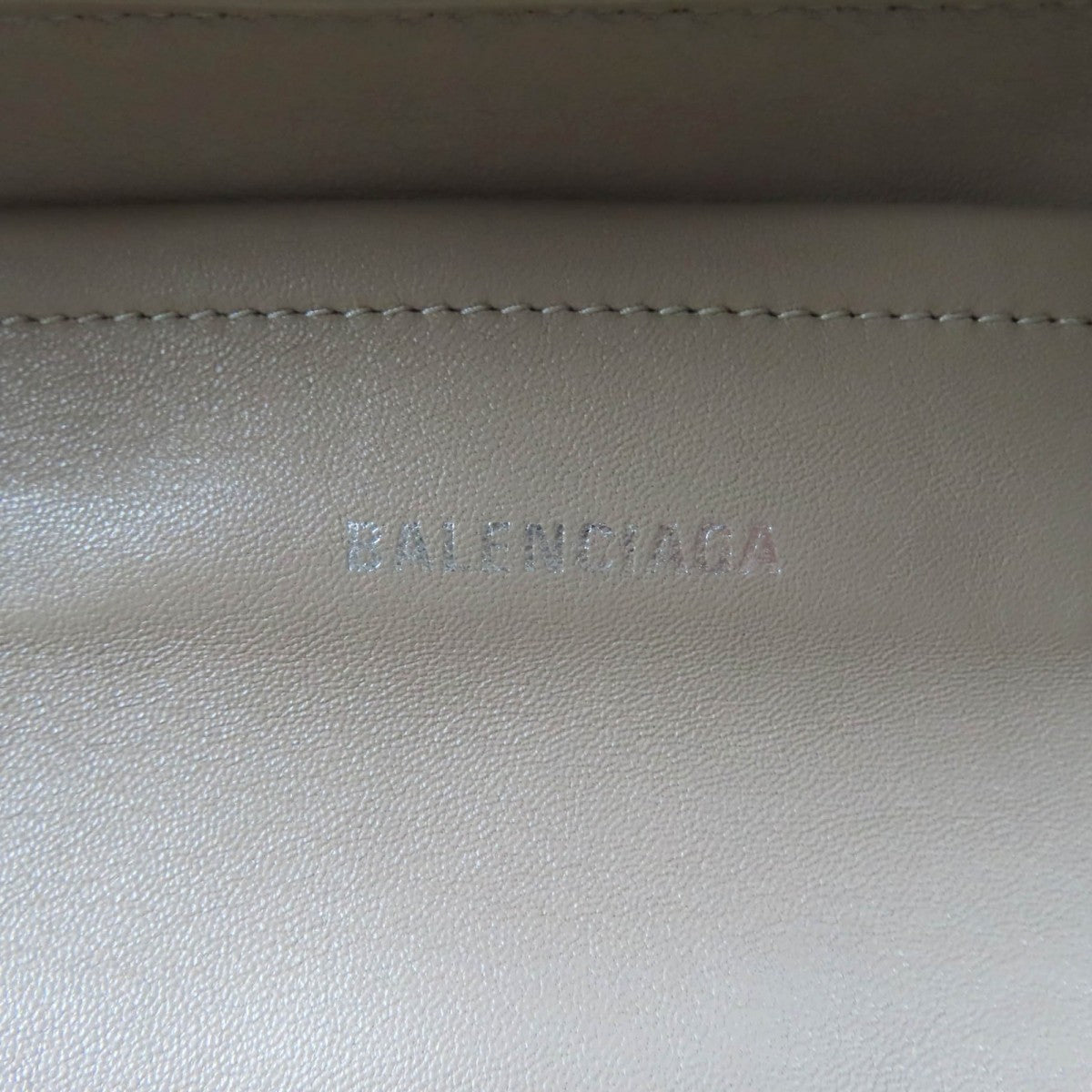 BALENCIAGA Handbag 695612 Nylon khaki Ibiza Small Women Used Authentic