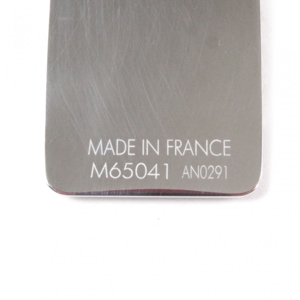LOUIS VUITTON Money clip M65041 Stainless Steel Silver Pans vie-Champs Elyses mens Used Authentic