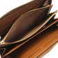 GUCCI Long Wallet Purse 819122 Main: Canvas, Part: Leather Beige brown GG Emblem Zip Around Wallet mens Used Authentic