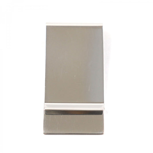 GUCCI Money clip 295837 Stainless Steel Silver Diamante mens Used Authentic
