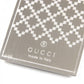 GUCCI Money clip 295837 Stainless Steel Silver Diamante mens Used Authentic