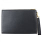 GUCCI Clutch bag 700524 Main: Leather black mens Used Authentic