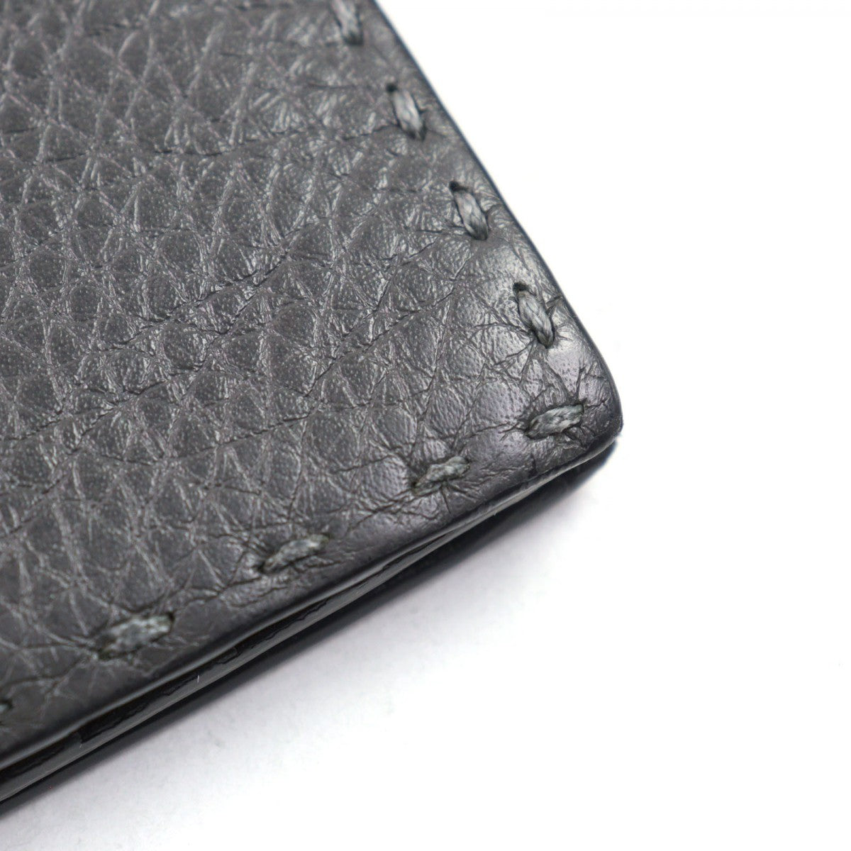 FENDI Long Wallet Purse 7M0186 Main: Calfskin gray SELLERIA SELLERIA mens Used Authentic