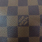 LOUIS VUITTON Pochette N58009 Main: Damier Ebene Brown Mini Pochette Accessoires Women Used Authentic